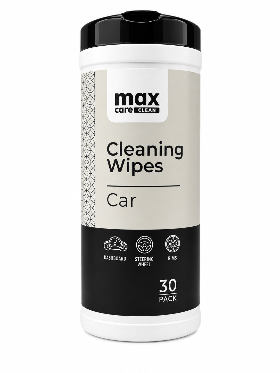 Maxcare Car Cleaning Wipes 17x20cm 30 Pack – 040487