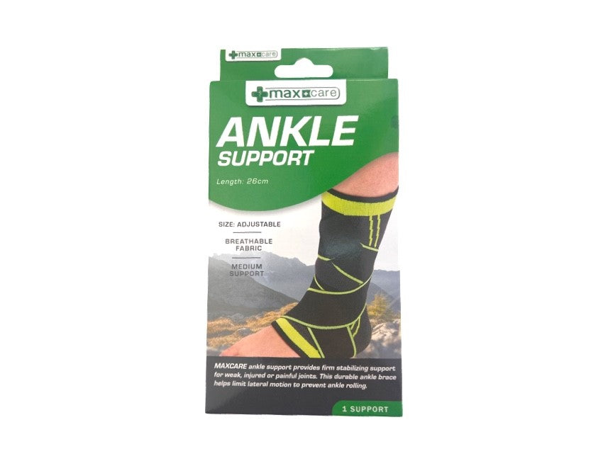Maxcare Adjustable Elastic Ankle Support