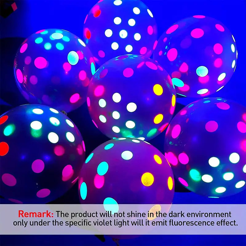 Neon Glowing Balloons