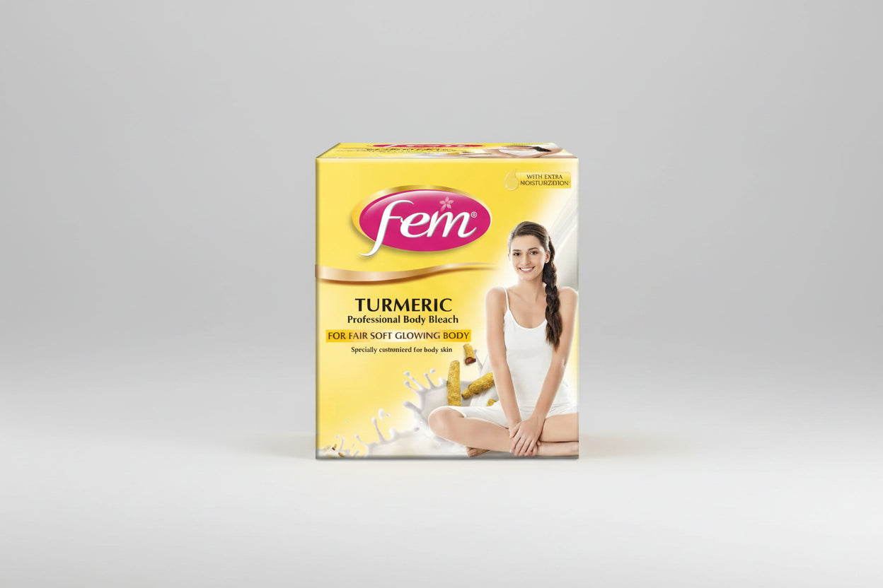 Dabur Fem Turmeric Body Bleach, 24g