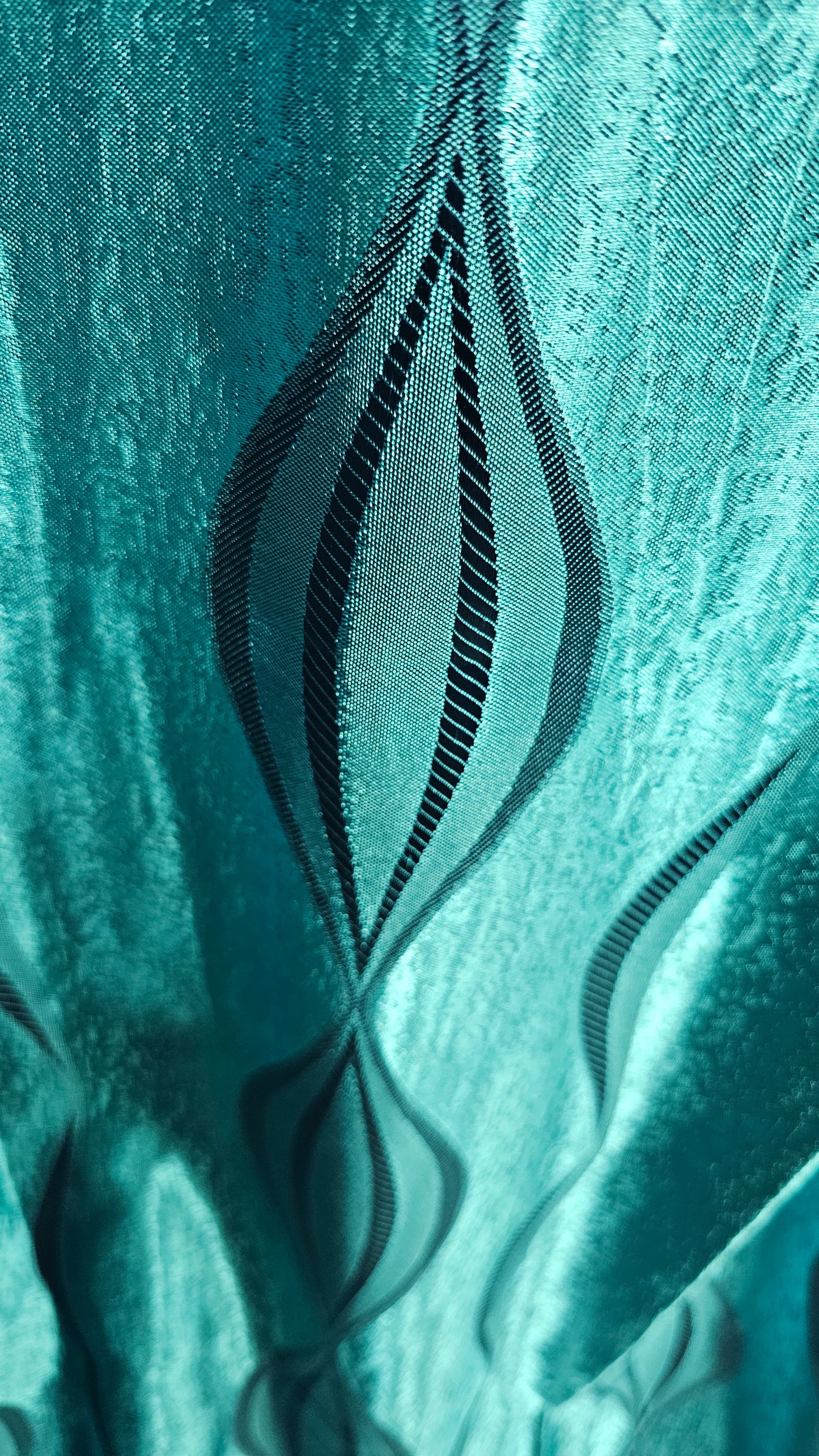Designer Curtain Creamy Blue