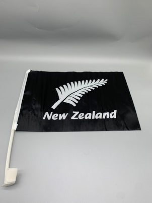 Silver fern-car flag NZ(30*45cm)