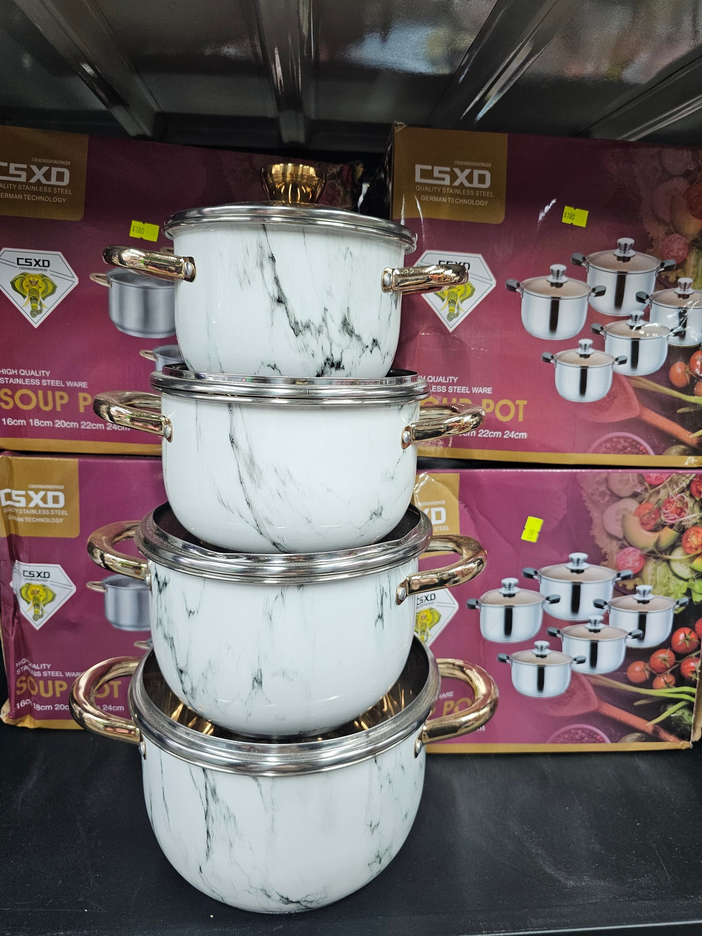Stainless Steel Soup Pot Full Set