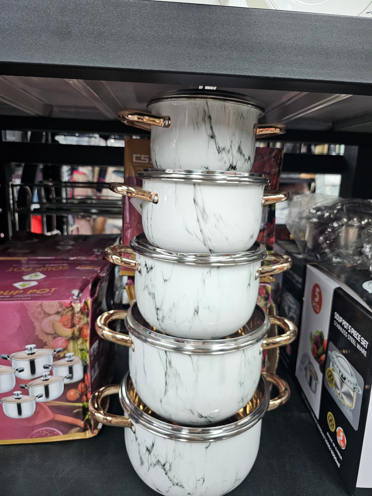 Stainless Steel Soup Pot Full Set