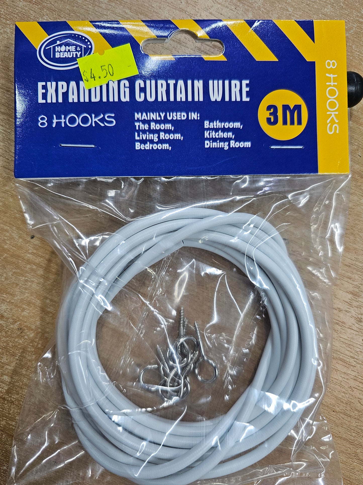 Expanding Curtain Wire 3M