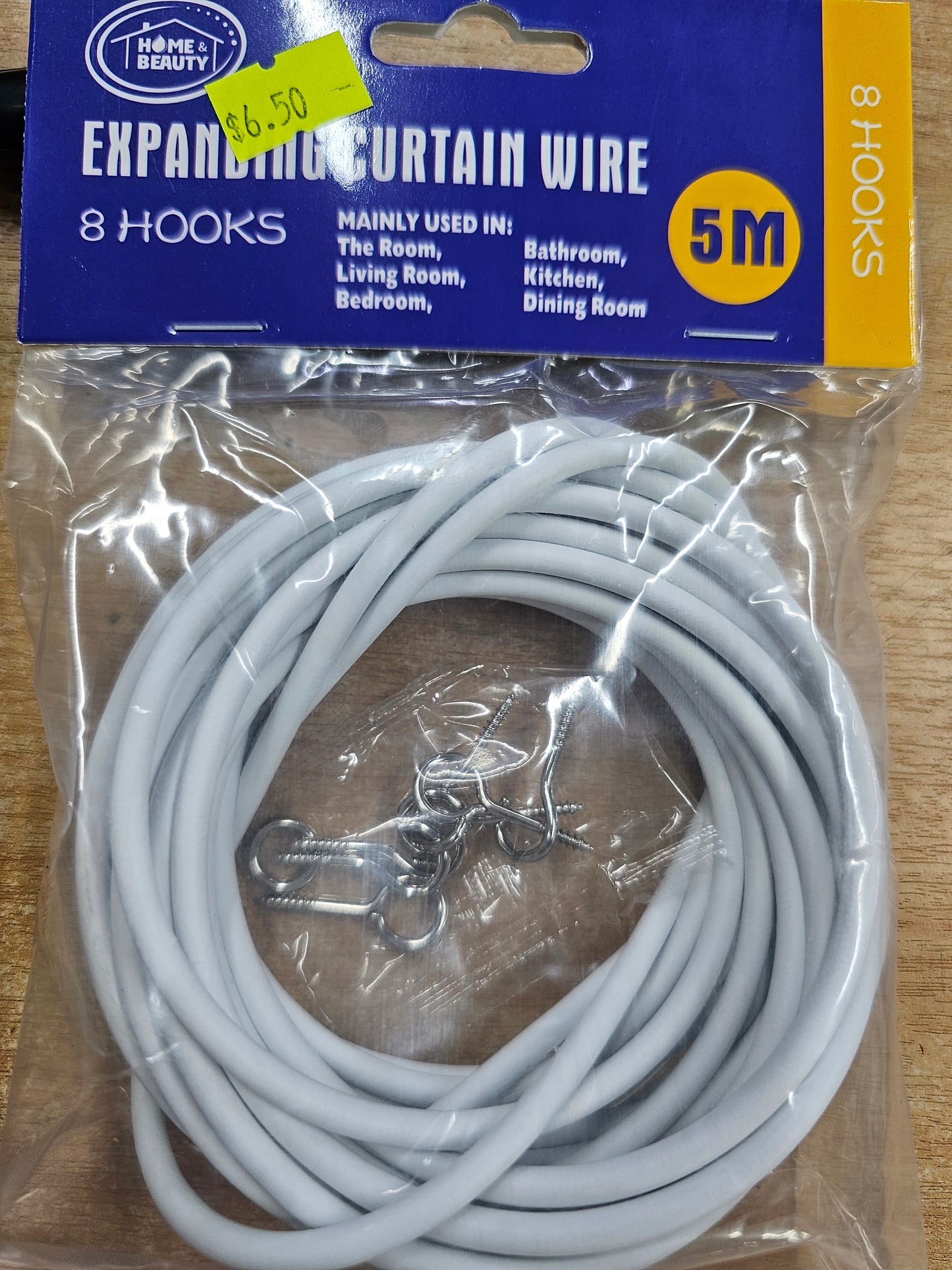 Expanding Curtain Wire 5M