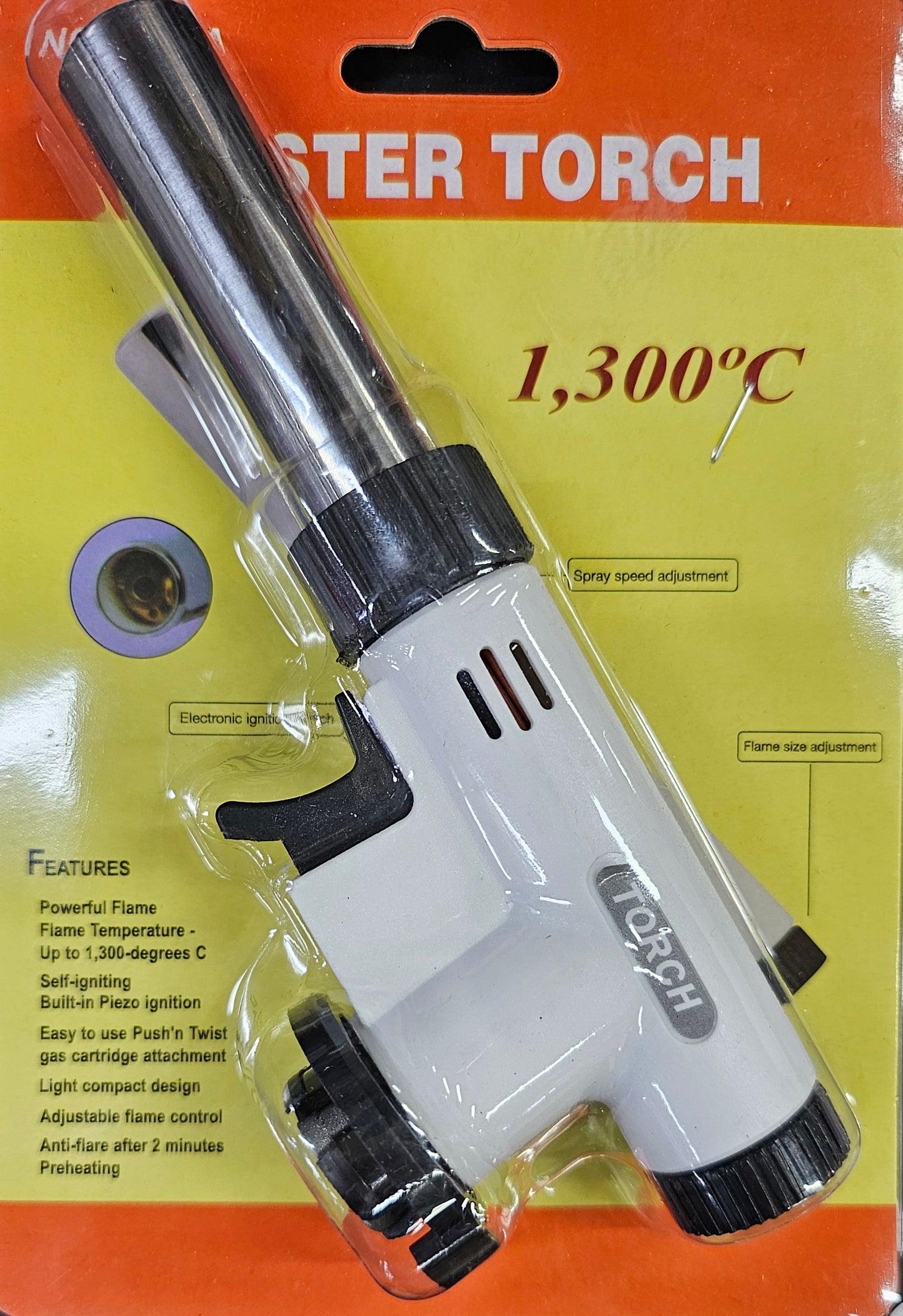 Portable Metal Flame Gun Blow for BBQ Camping Cooking