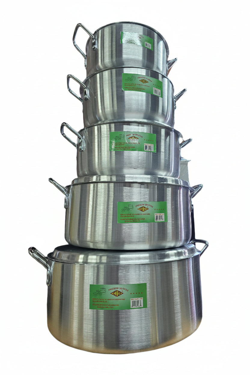 Heavy Gauge Aluminum Cookware 5pots/set