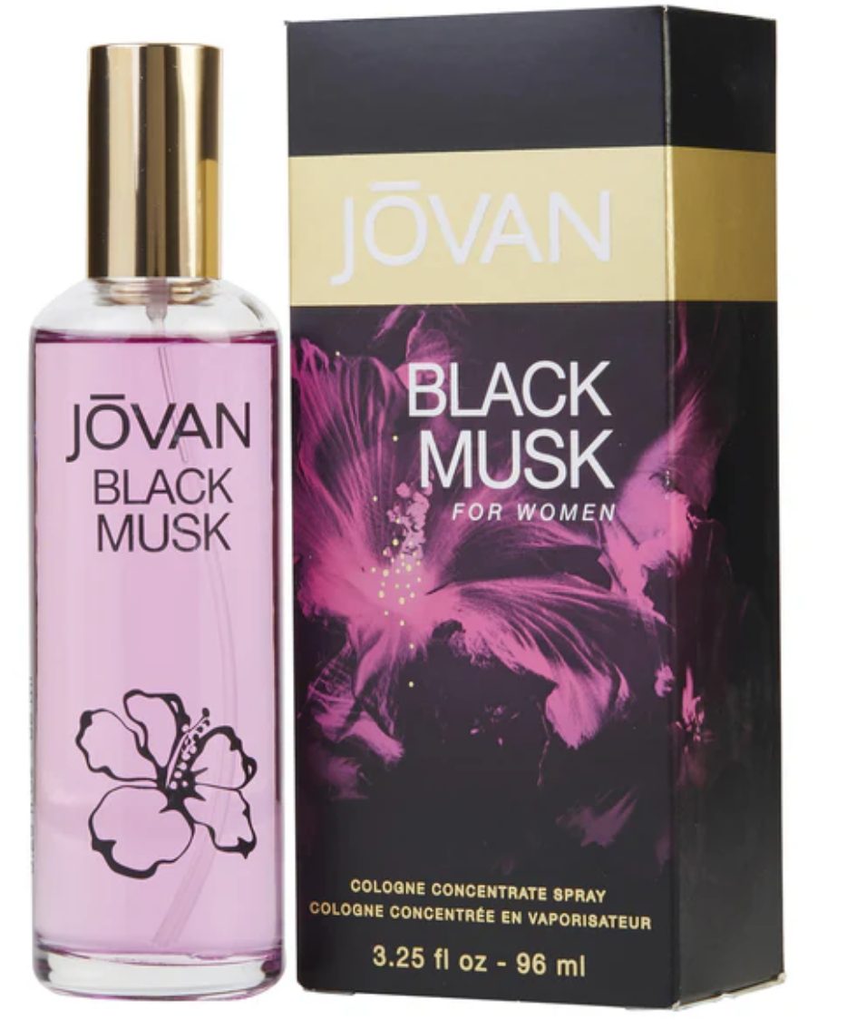 JOVAN BLACK MUSK 96ML CONCENTRATE SPRAY