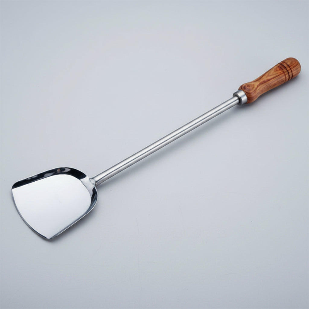 Stainless Steel Palta with Wooden Handle