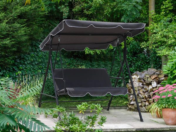 Outdoor Patio Garden 3 Seater Swing Seat