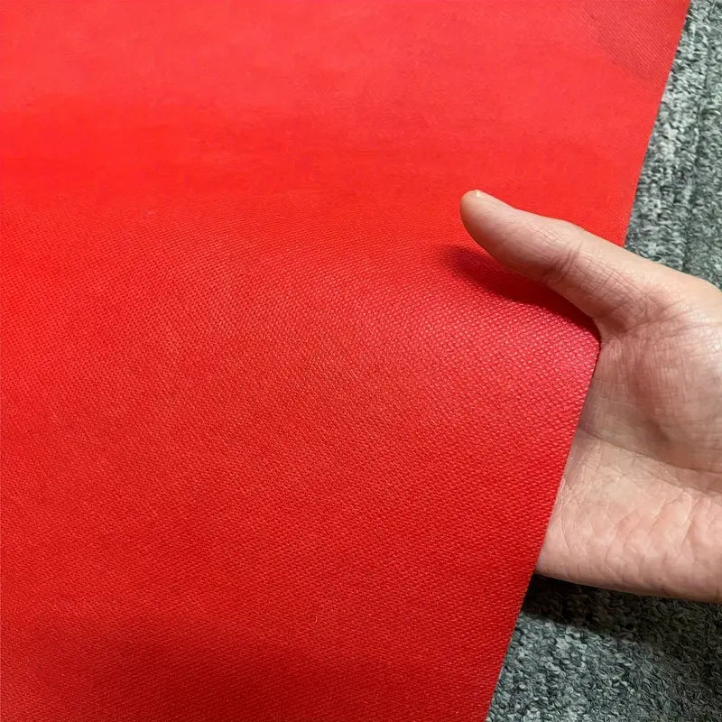 Luxe Polyester Red Carpet Runner for Weddings and Events