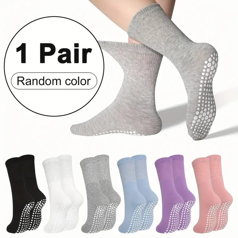 1/6 Double No-Slip Diabetic Socks
