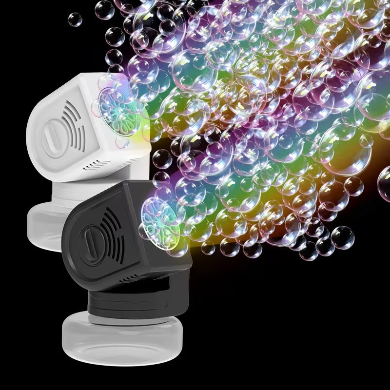 Adjustable Bubble Blowing Direction, Automatic Bubble Machine