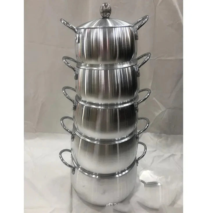 High Grade Aluminum Pots With Lids