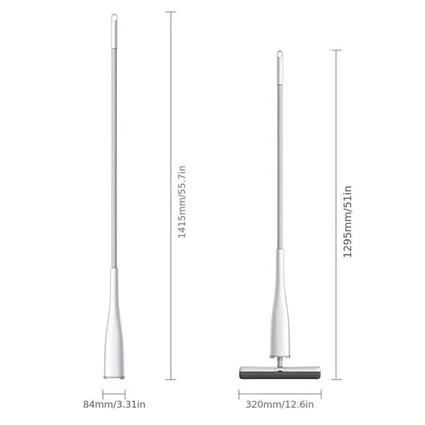 Sponge Mop, Self-Squeeze Dry - 140cm