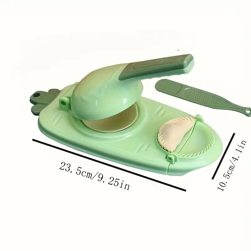 2-in-1 Manual Dumpling Maker & Skin Cutter