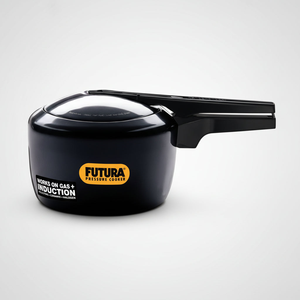 Futura Hawkins Anodized 3-Litre Pressure Cooker Black IFP30