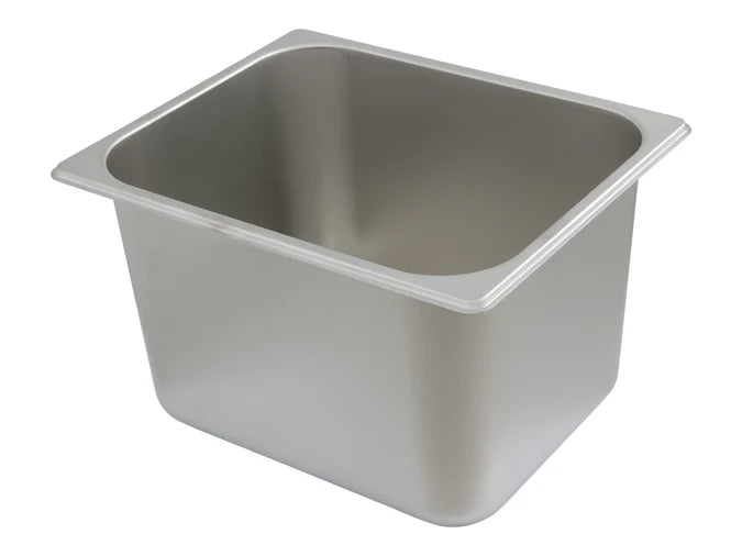 GN1/2 Steam Pan 200mm - Stainless Steel Gastronorm Dish - 14 Litres