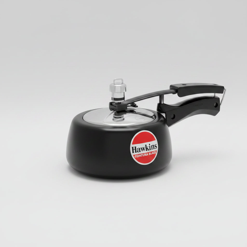 Hawkins 1.5 Litre Contura Pressure Cooker Anodized Baby Cooker CB15