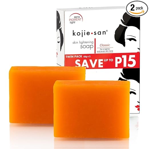 Kojic Acid Skin Lightening Soap (65X2) 65 g Pack of 2- Imported