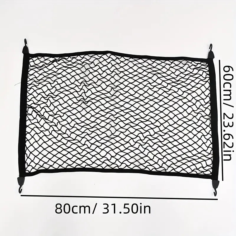 1pc Universal Fit Spandex Truck Bed Mesh - Highly Elastic Cargo Net for Pickup