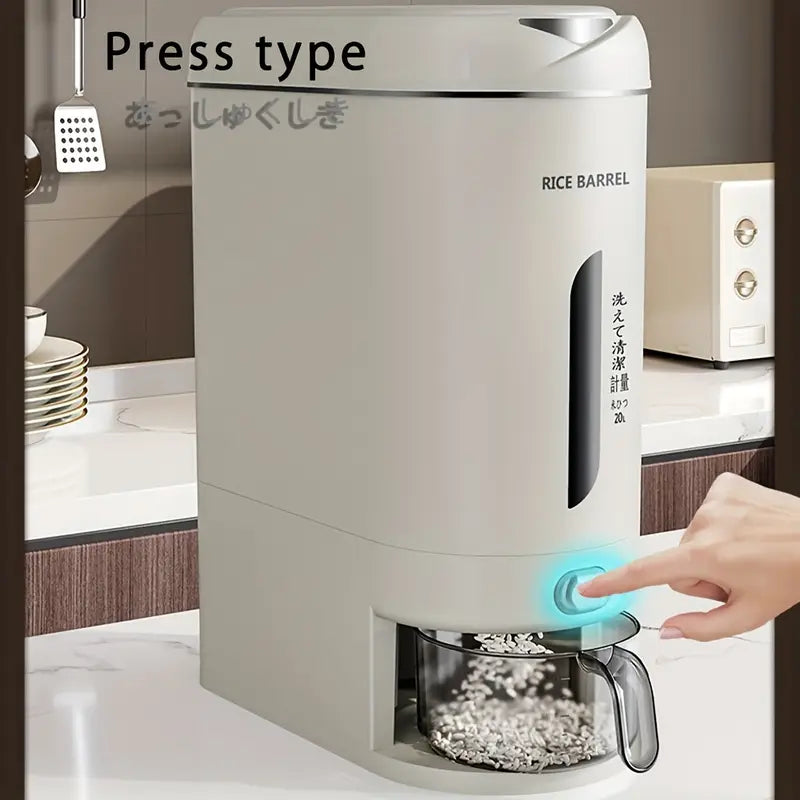 Sleek Modern Pet Food Storage Container