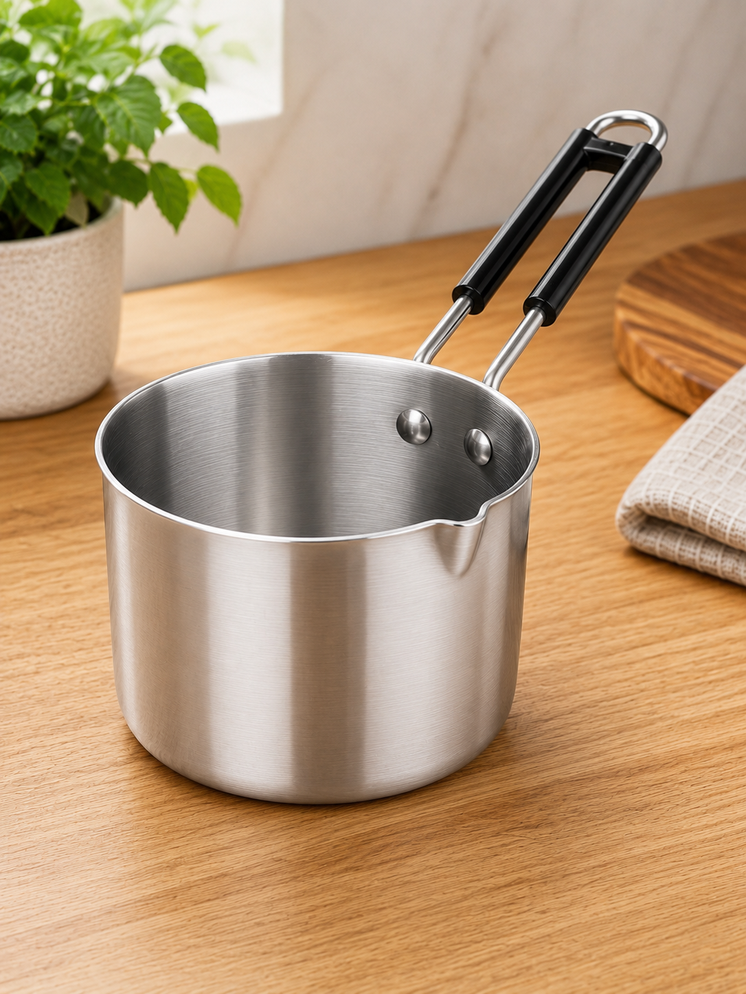 Stainless Steel TEA POT (15 cm)