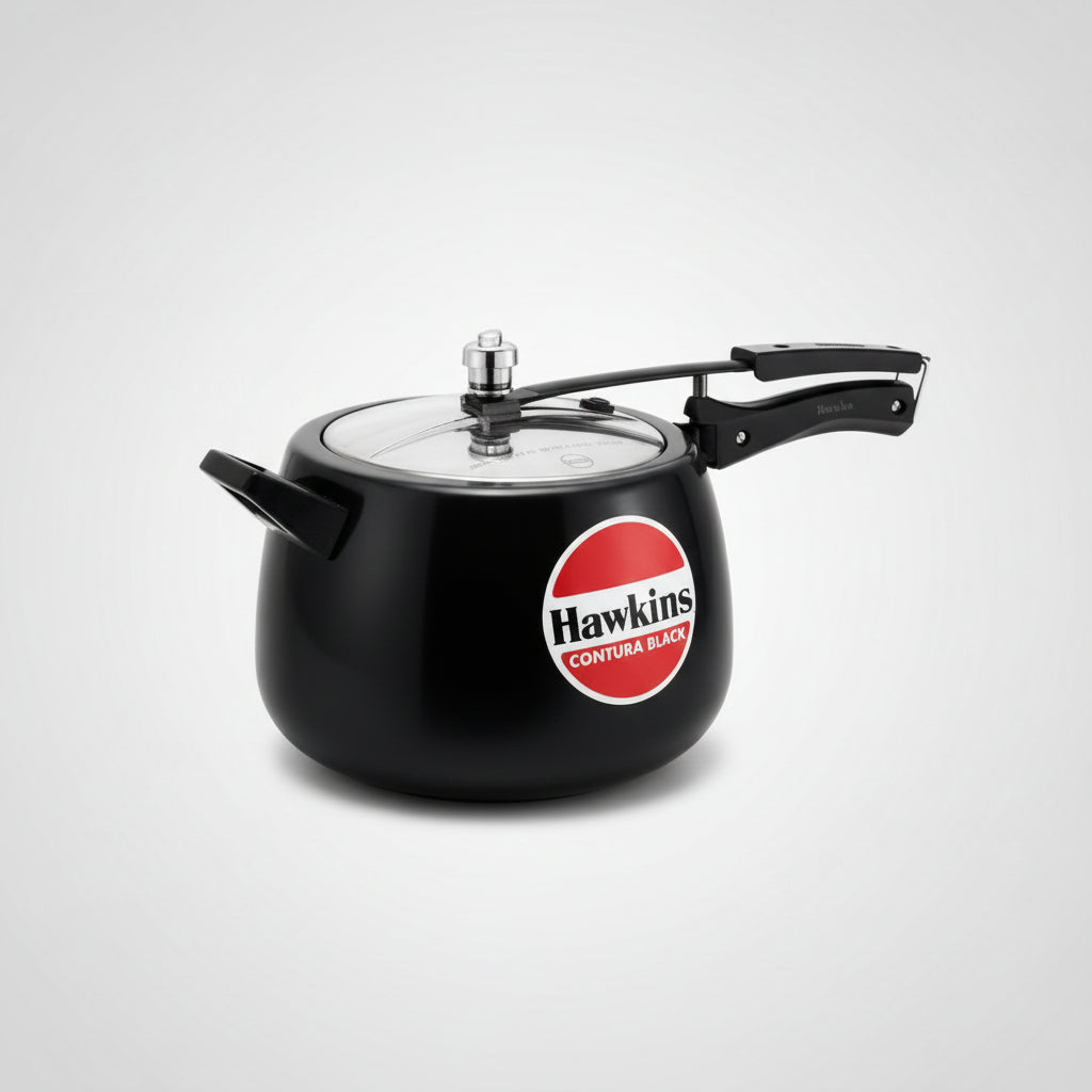 Hawkins Anodised Pressure Cooker 6.5-Litre Contura CB65