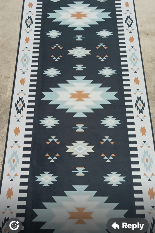Brand new printed hallway runner / rug $15/meter