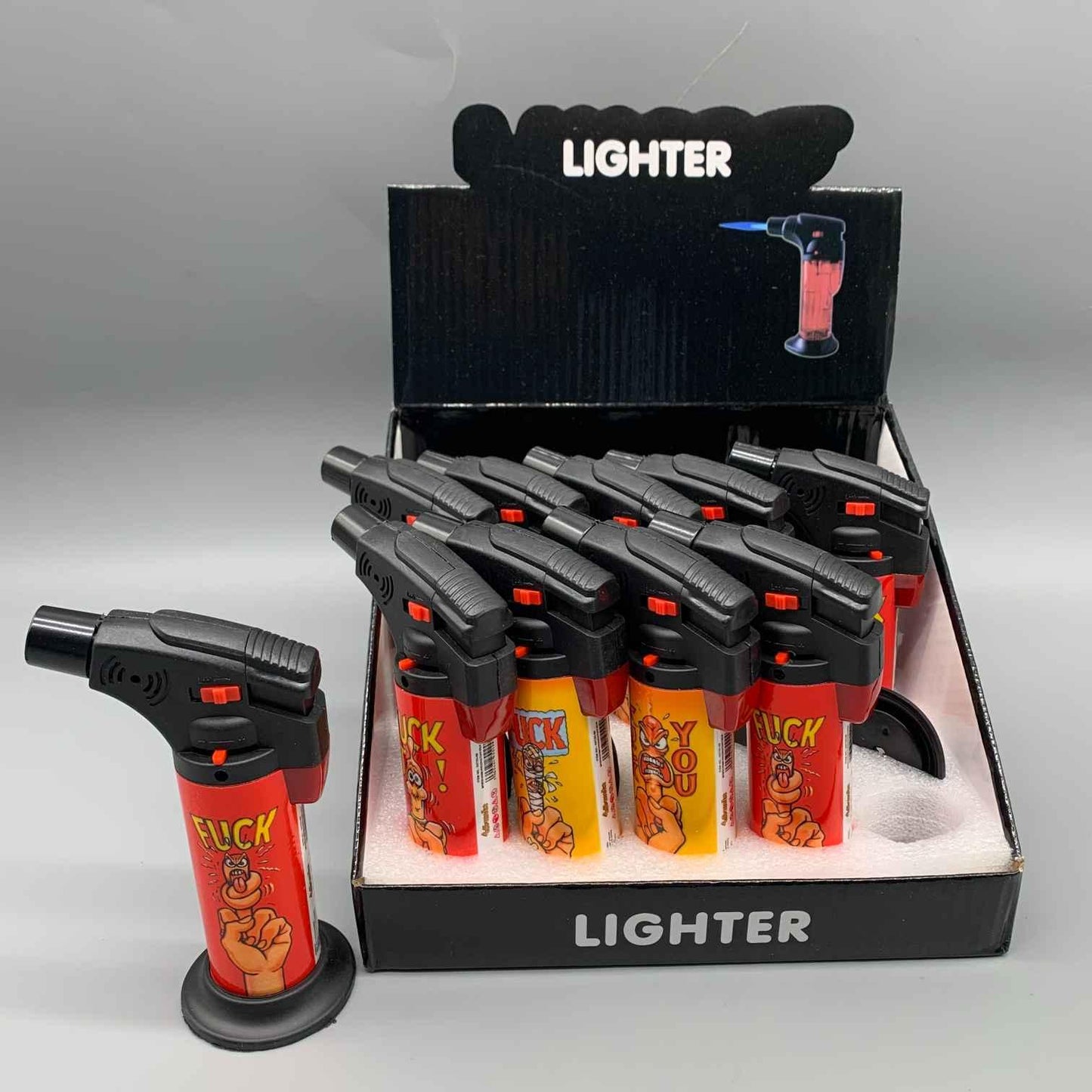 Lighter - Printed Fingers (Certificate of compliance)