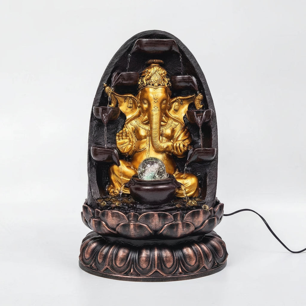 Shri Ganesh Water Fountain - Electric