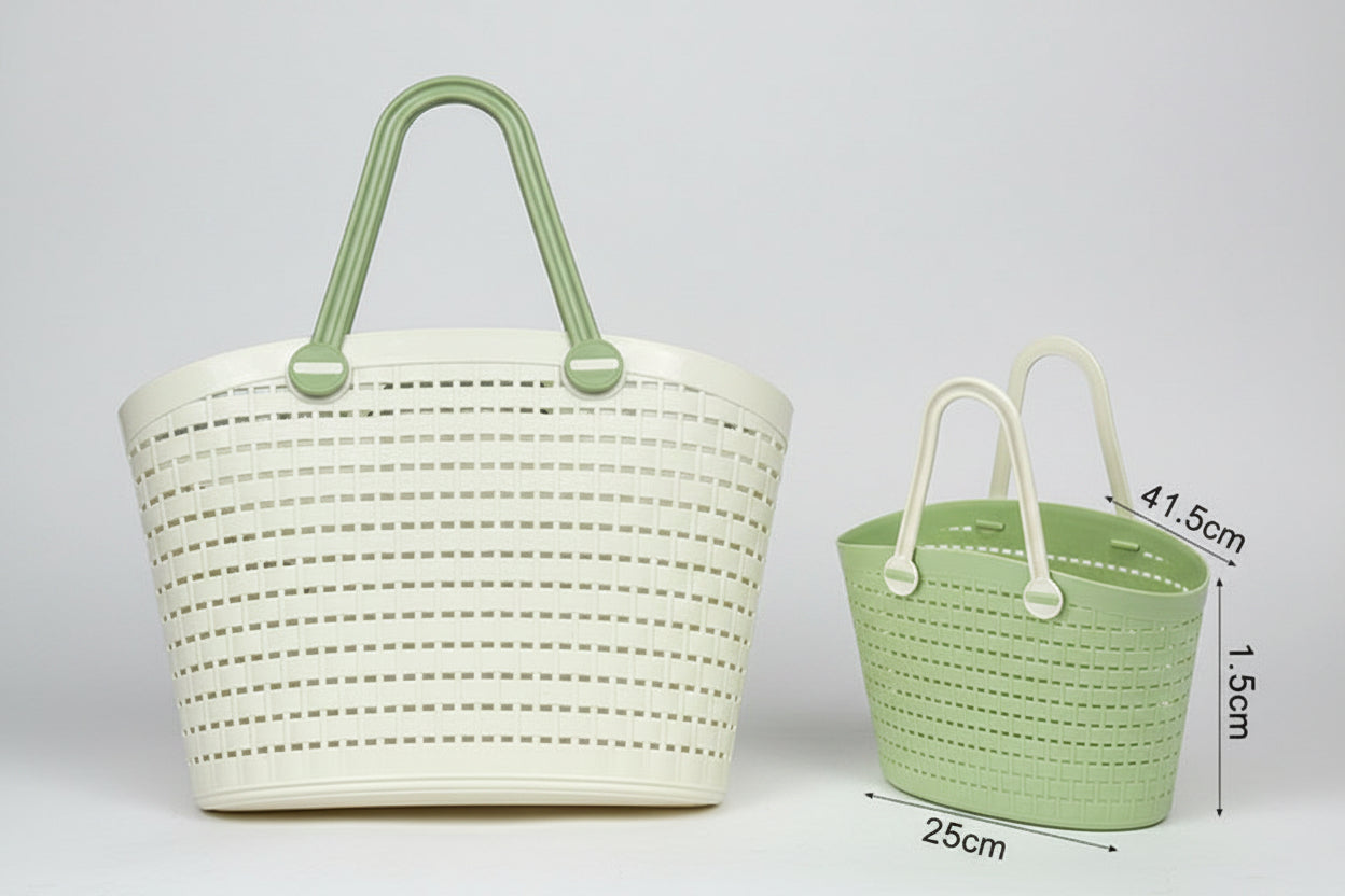 Plastic Shopping Basket - 43x16x26cmH - PW0584
