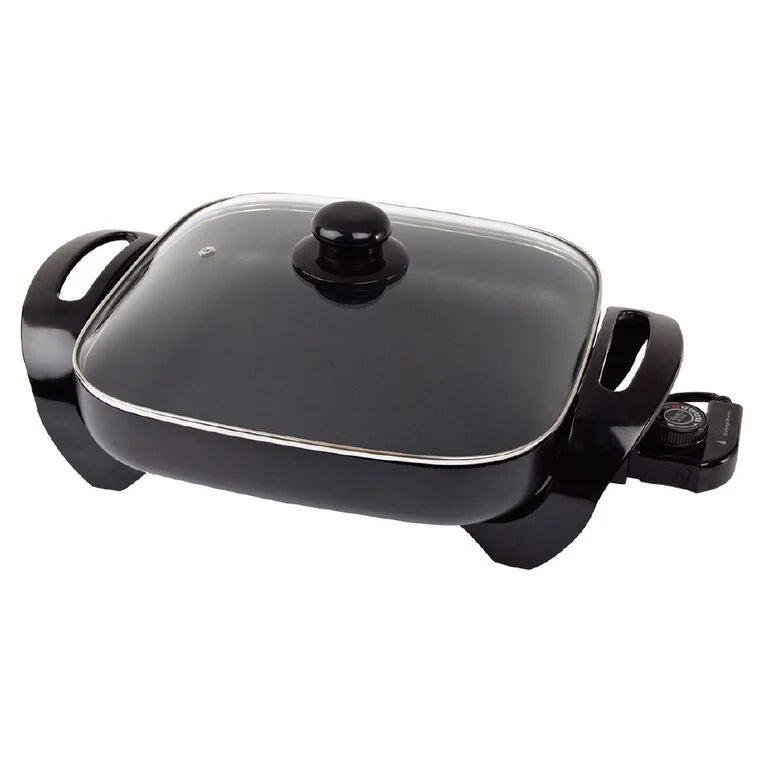Living & Co Electric Frying Pan 4.5L Black