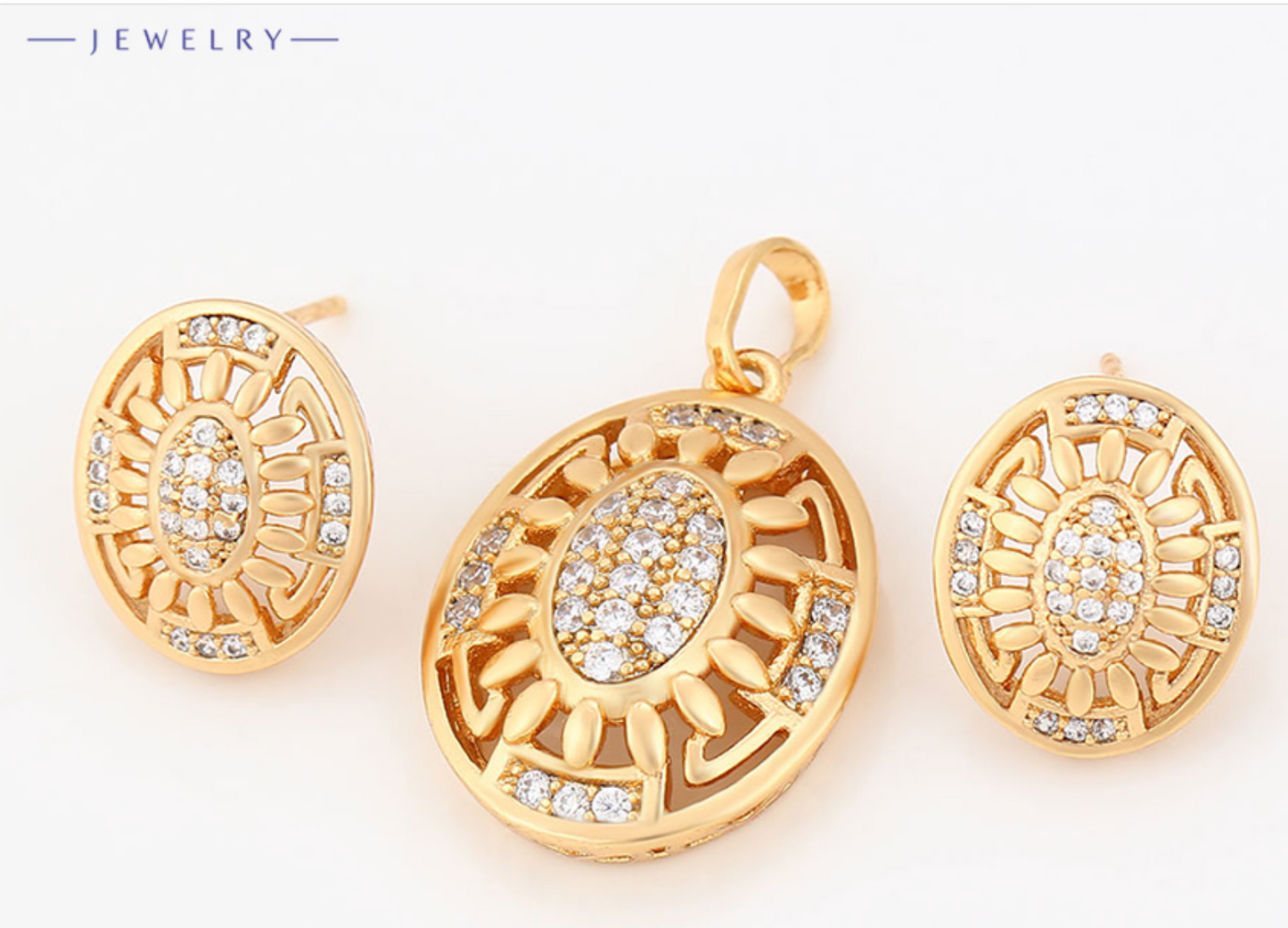 Elegant jewelery set