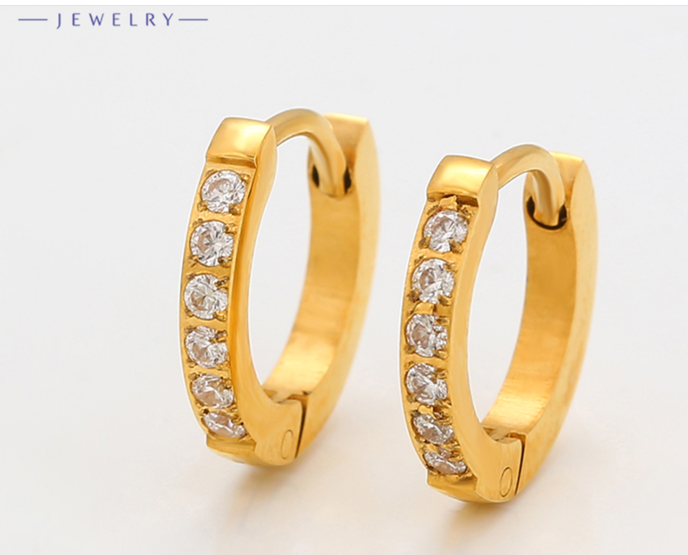 EARING 24CT PLATED