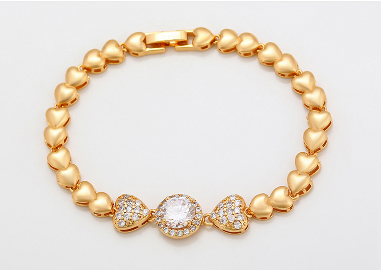 Elegant bracelet with CZ