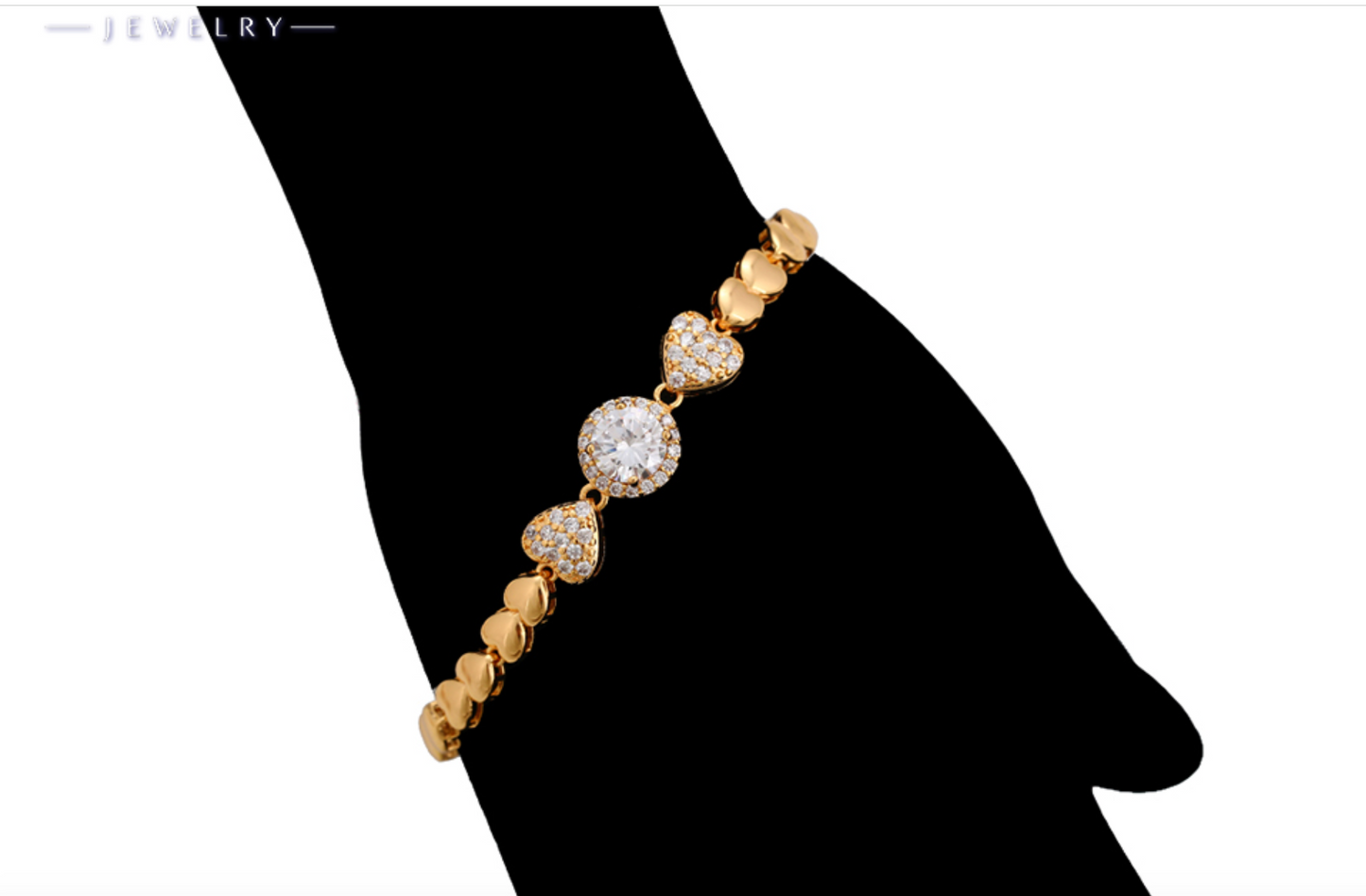 Elegant bracelet with CZ