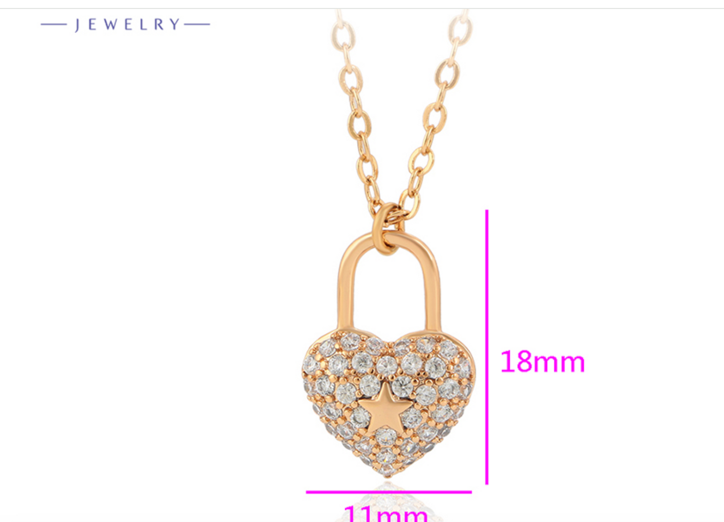 HEART SHAPED NECKLACE