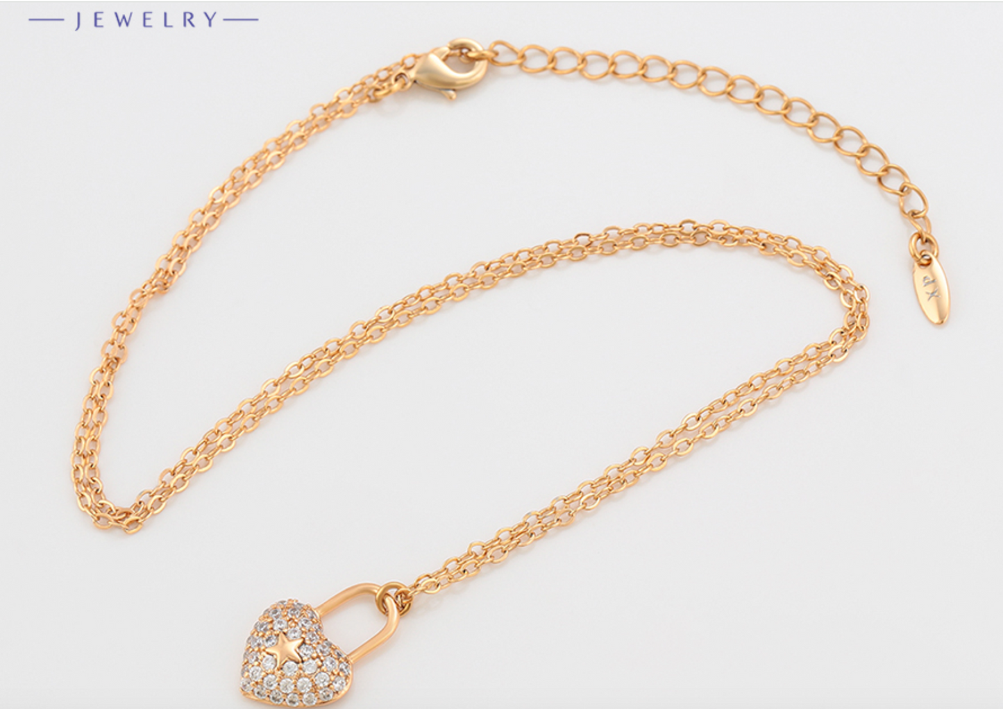 HEART SHAPED NECKLACE