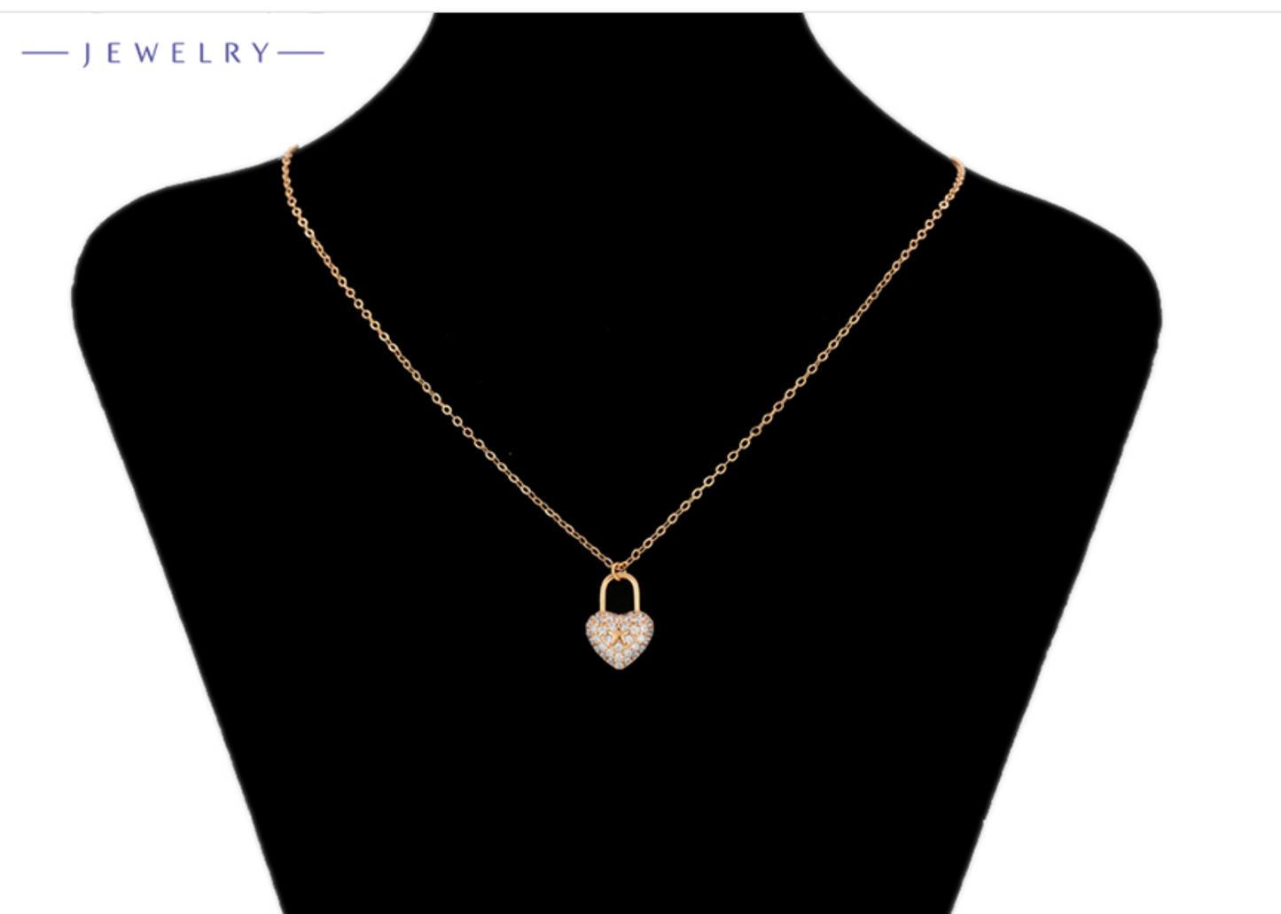 HEART SHAPED NECKLACE