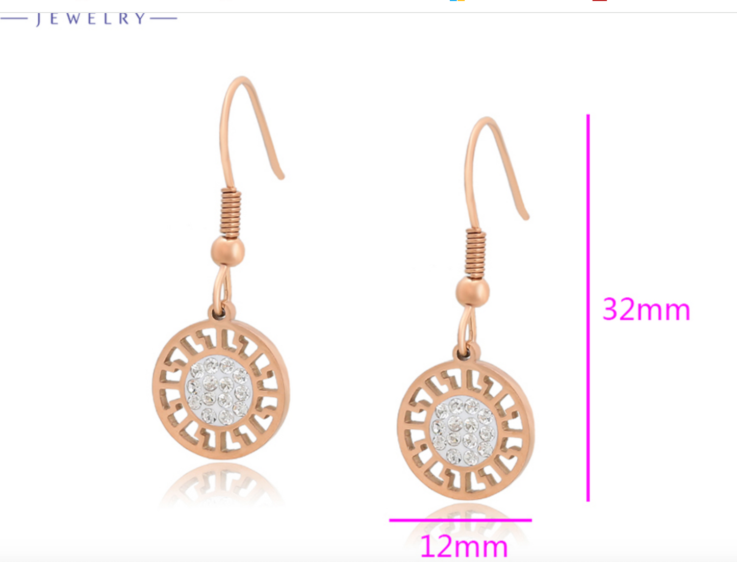 EARINGS SIMPLE AND SOBER