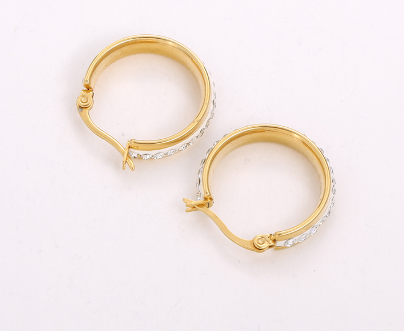 Fashion earings 24 ct plated