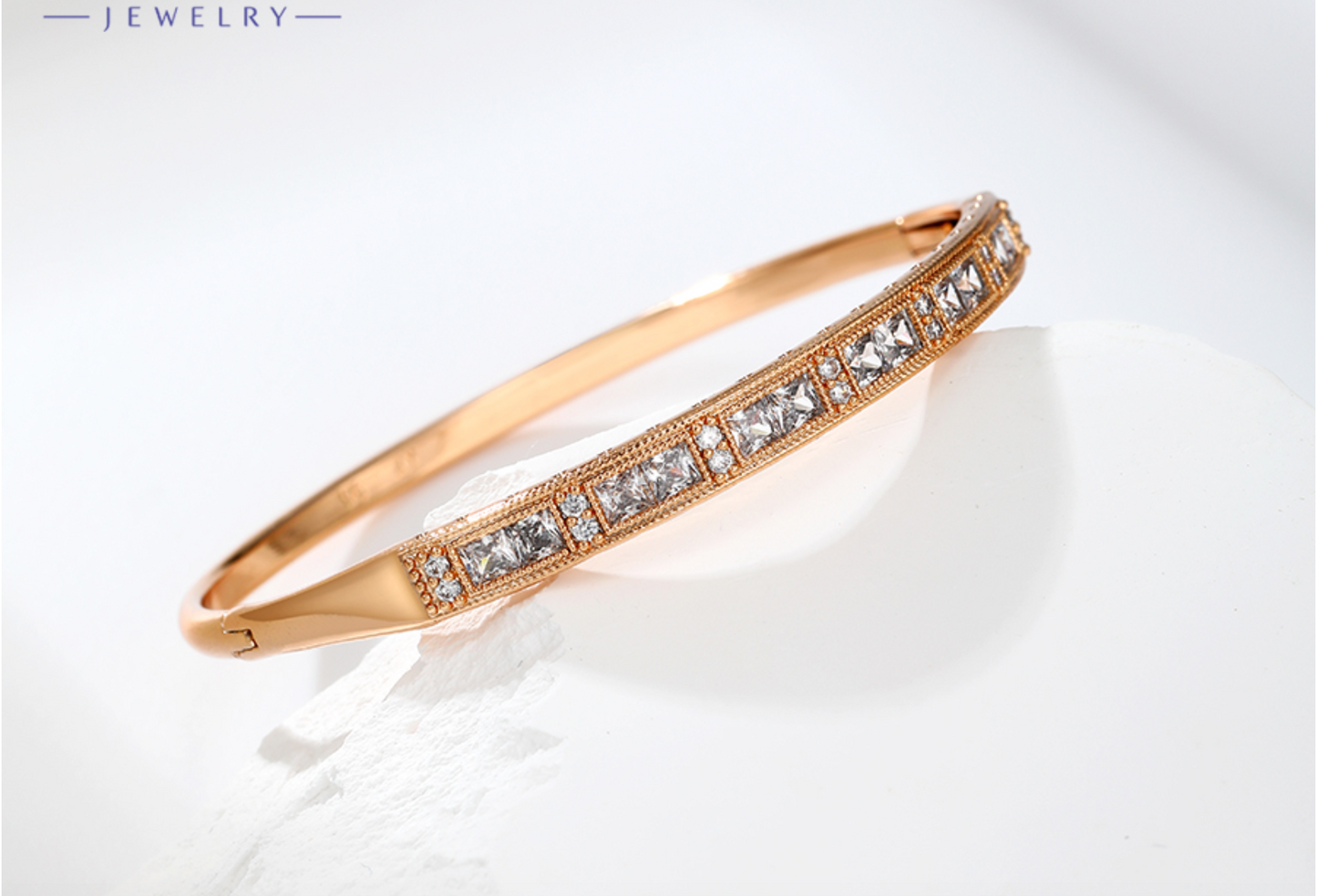 ETHNIC BANGLE WITH CZ
