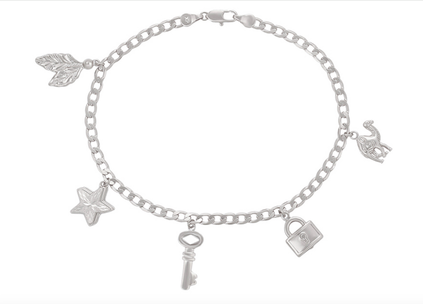 Anklet platinum plated a touch of class