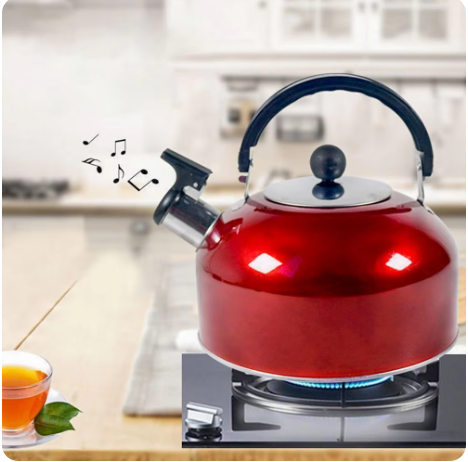 Whistling Tea Kettle Stainless Steel 3 Beautiful Colors