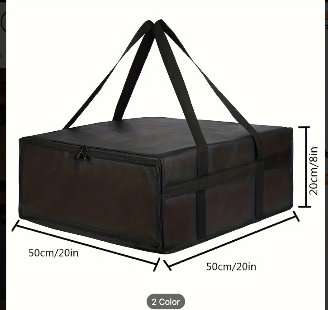 INSULATED PIZZA DELIVERY BAG