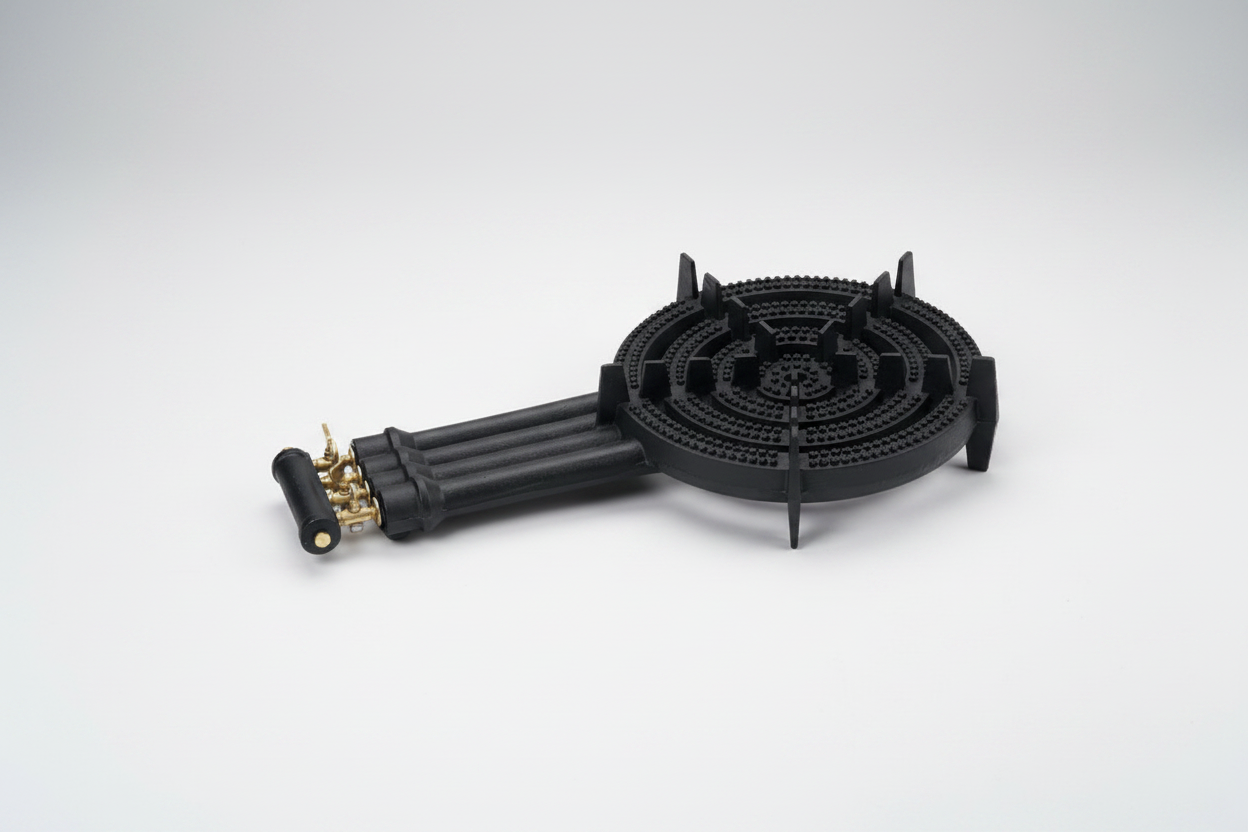 4 Ring LPG Gas Burner Cast Iron Commercial Gas Stove Burner *Tandoor