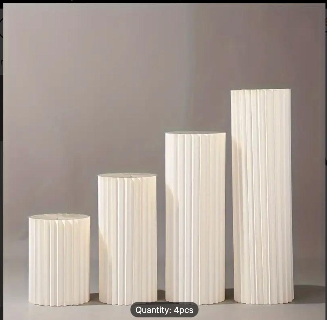4 IN 1 PLINTH SETS WHITE