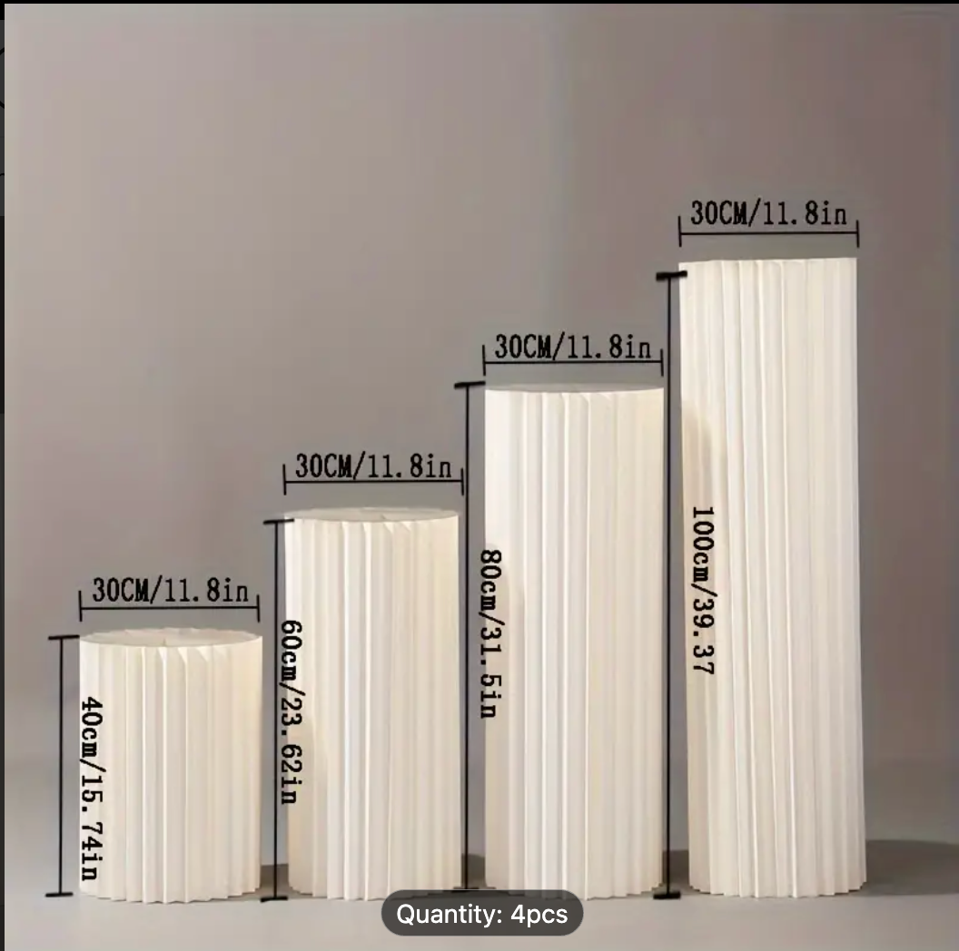4 IN 1 PLINTH SETS WHITE